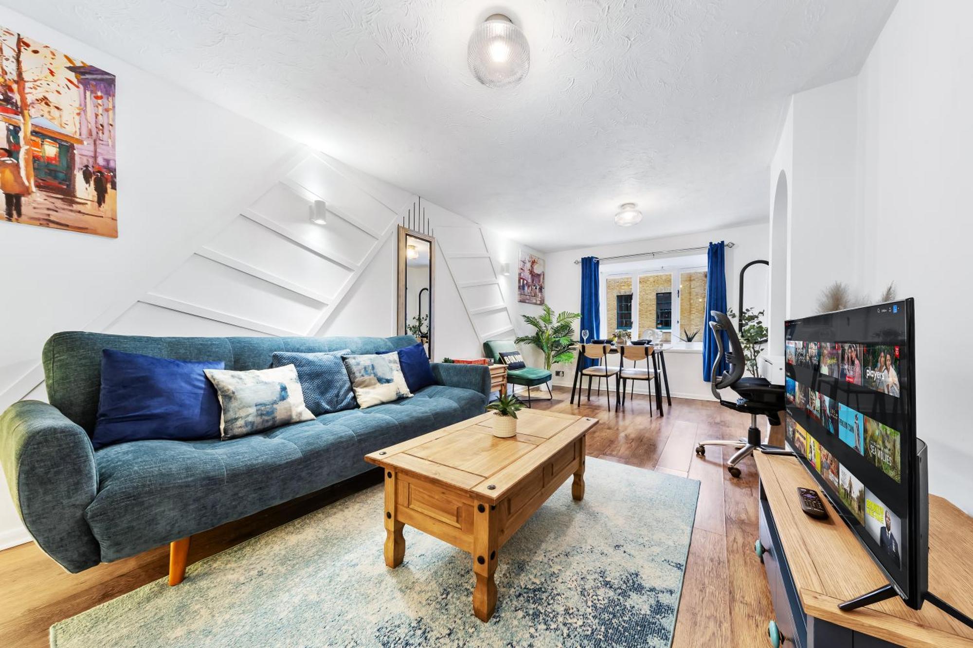 Quirky Canary 2Bed, Free Parking, Smart Tv & Games Londra Dış mekan fotoğraf
